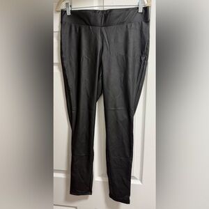 torrid Black Faux Leather Pants Size 0